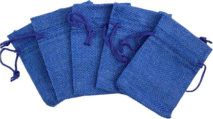 Palmhomee Pack of 25 Burlap Gift Bags - Image 2
