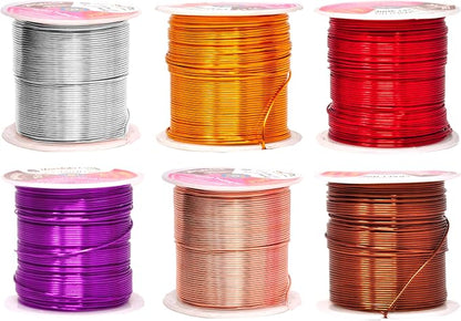 Mandala Crafts 20 Gauge Anodized Aluminum Craft Wire by MandalaCrafts