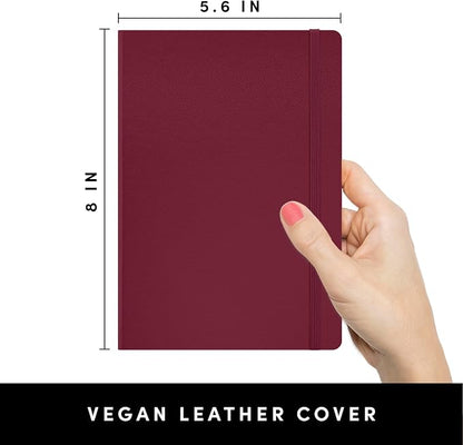 PAPERAGE Graph Paper Journal Notebook, 160 Pages, Medium 5.6 in x 8 in - Image 2