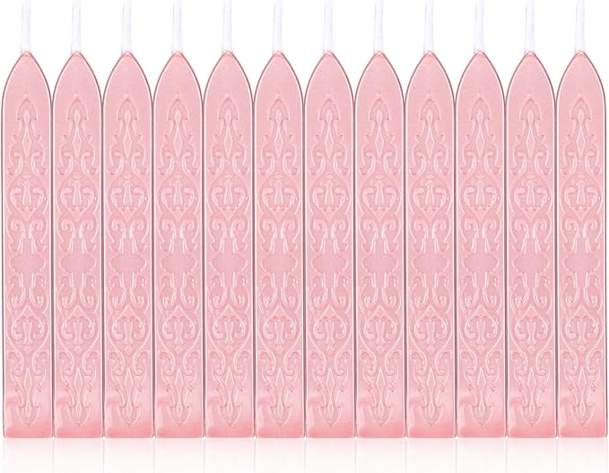 Yoption 12 Pcs Rose Gold Sealing Wax Sticks - Image 3
