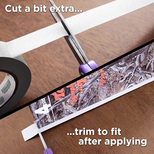 BookGuard 1 Inch White Premium Bookbinding Repair Cloth Tape, Acid-Free Cloth - Image 4