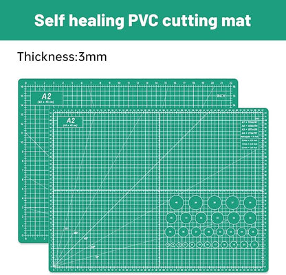 Headley Tools Thickened 18 x 24 Inch Self Healing Sewing Cutting Mat, A2 Rotary - Image 4