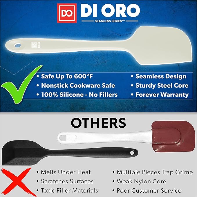 di Oro Living Silicone Spatula Set - Image 2