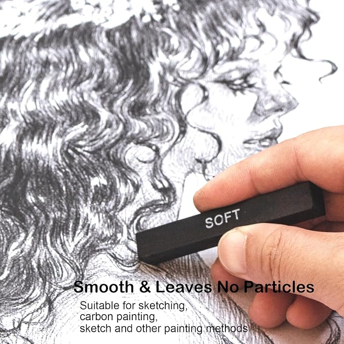 46 PCS Blending Stumps and Tortillions Paper Art Blenders Sketch Drawing Tools - Image 2