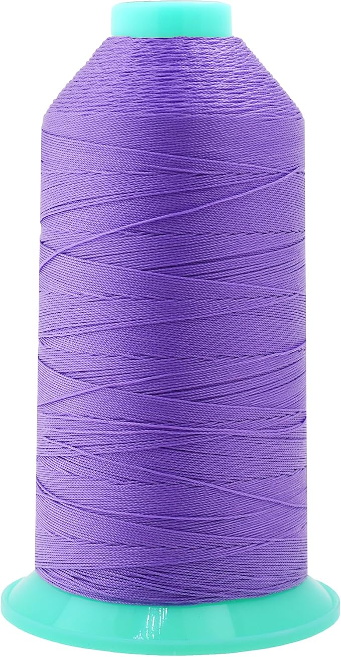 Mandala Crafts Bonded Nylon Thread Lilac Heavy Duty Sewing Threads by MandalaCrafts