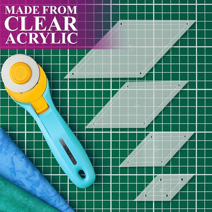 Quilting Acrylic Template Set | Precision Tools - Image 6