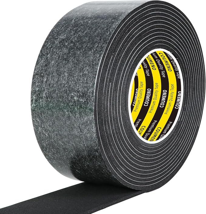 EVA Single-Sided Foam Tape, Single-Sided Sealing Strip Foam Pad Sponge Tape by COUMENOAdhesivetape
