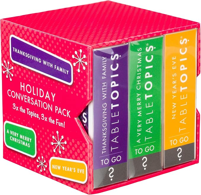 TableTopics Holiday Conversation Pack Card Game by TableTopics