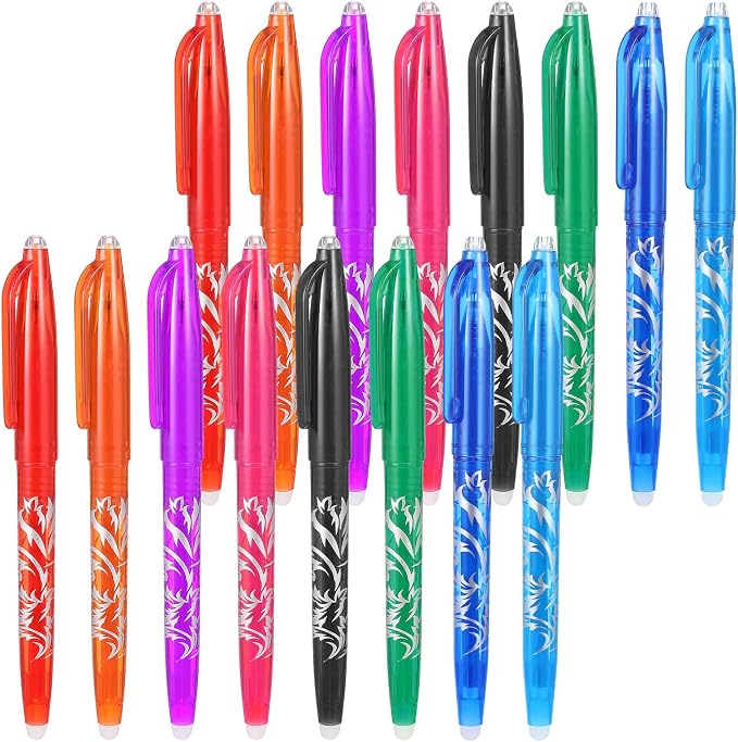 Hpmjz 16pcs Heat Erasable Pens for Fabric, Fabric Marking Pens Fabrics Markers - Image 9