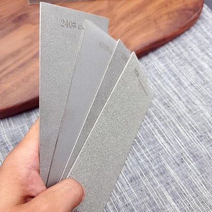5 Pieces Diamond Sharpening Stone, Diamond Knife Sharpener Plate, Honing - Image 5