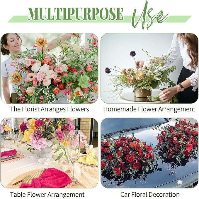Aktor 8 Pcs Floral Foam Blocks for Fresh & Artificial Flower Arrangement - Image 6