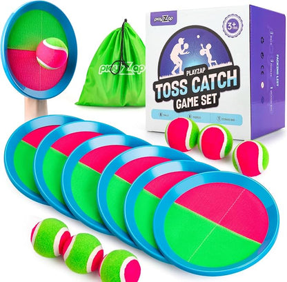 PlayZap Toss and Catch Ball Set Upgraded by Playzap