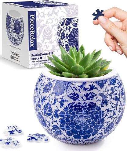 PieceRelax 3D Puzzle Planter by PieceRelax