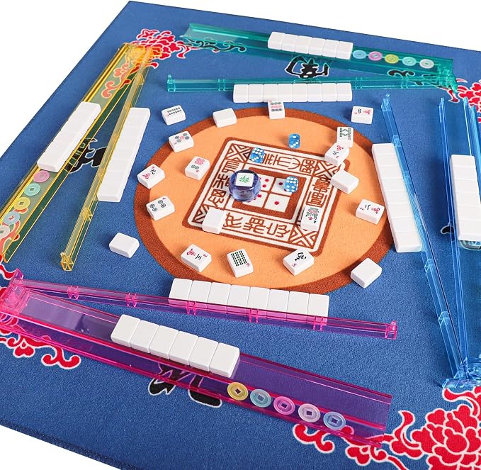 American Mahjong Game Set, 166 Quality White Tiles, 4 All-in-One Color - Image 6