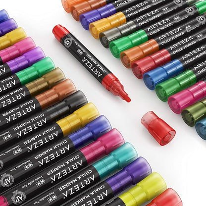 ARTEZA Liquid Chalk Markers, 42 Colors Pack - Image 4