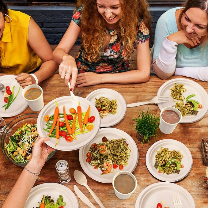 Gezond Compostable Paper Plates - Image 5