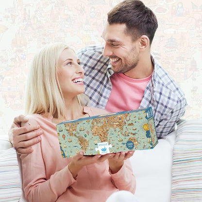 MOMIBOOK Puzzles for Adults 1000 Pieces Jigsaw Puzzles of Journey Through The - Image 8