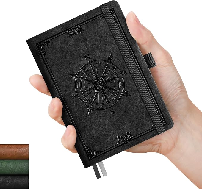 AHGXG Small Blank Pocket Journal Notebook by AHGXG