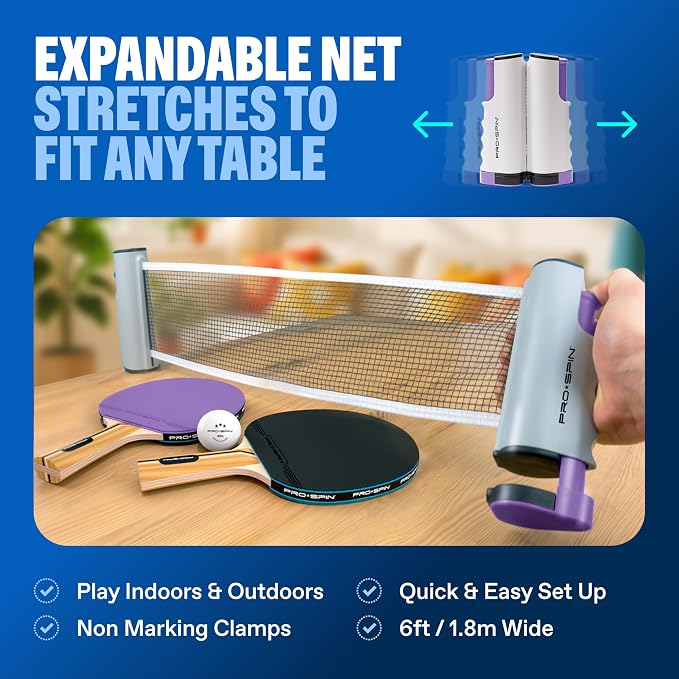 PRO SPIN All-in-One Ping Pong Set - Image 4