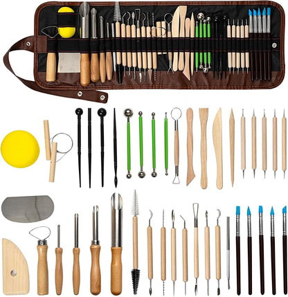 42 PCS Clay Tool, Clay Sculpting Tools Kit, Pottery Tools Can be Used by Unknown