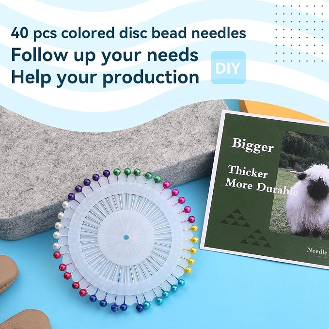 WONVOC Needle Felting Pad, Needle Felting Supplies, - Image 4