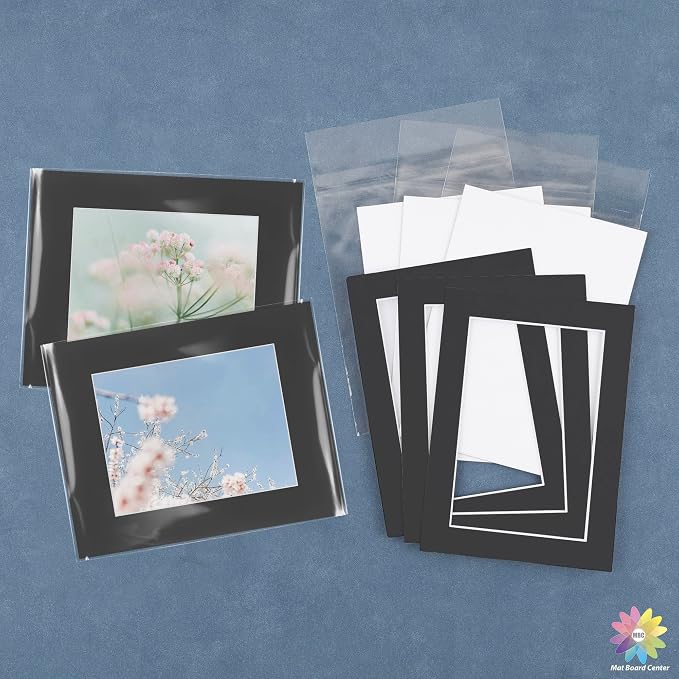 Mat Board Center, 16x20 for 11x14 Black Picture Mat Sets - Image 7