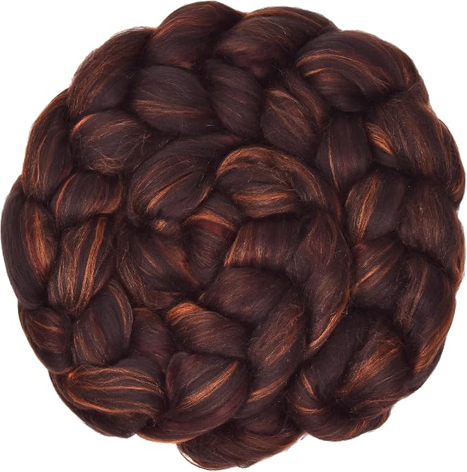 Merino Silk Luxe Tonal Designer Blend. Superfine Merino, Mulberry Silk by LivingDreamsYarn