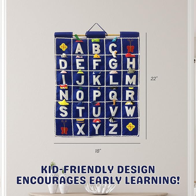 Pockets of Learning ABC Felt Wall Hanging Chart - Image 5