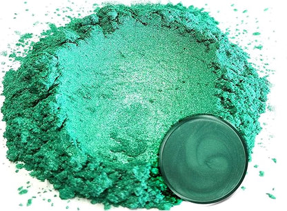 Eye Candy Pigments Premium Green Mica Powder - Image 7
