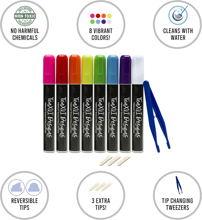 TenXVI Designs Chalk Markers - Image 3