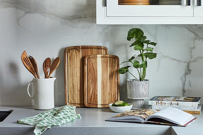 Set of 2 Sonder Los Angeles Acacia Wood Cutting Boards - Image 7