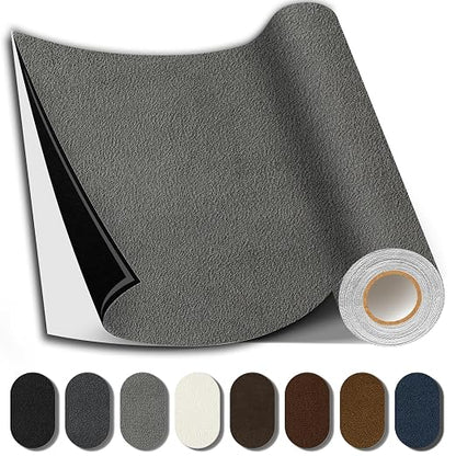 Suede Repair Patch, 17X79 Inch Large Repair Tape, Self-Adhesive Patches by SHAGOOM