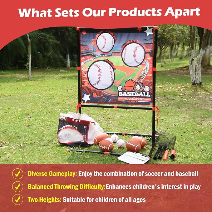 Football Toss Game for Kids Ages 3-8 - Image 3