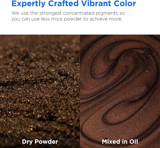 Rolio Premium Brown Mica Powder - Image 3