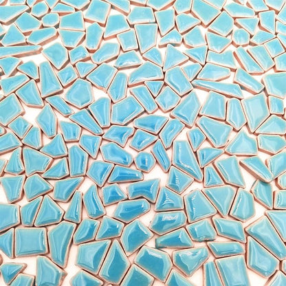 1.1LB Irregular Ceramics Mosaic Tiles, Mosaic Pieces Stones - Image 9