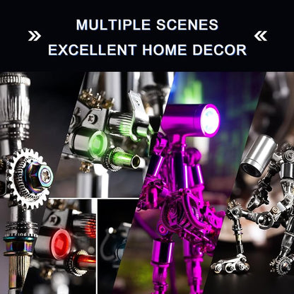 Mostarle Terminator M 3D Metal Puzzle, Arcynix DIY Mechanical Robot Model Kit - Image 5