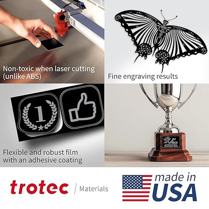 Trotec TroLase Lights | 24"x12"x1/250" | Adhesive-Backed Flexible Laser - Image 3
