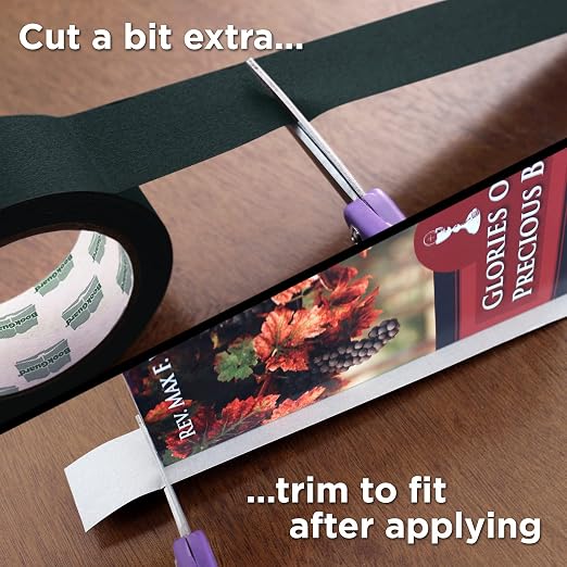 BookGuard 1-1/2 Inch Vinyl-Coated Cotton Cloth Bookbinding Repair Tape - Image 5