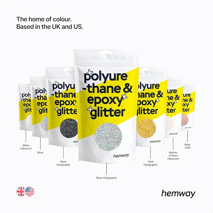 Hemway Polyurethane & Epoxy Resin Glitter - Image 6