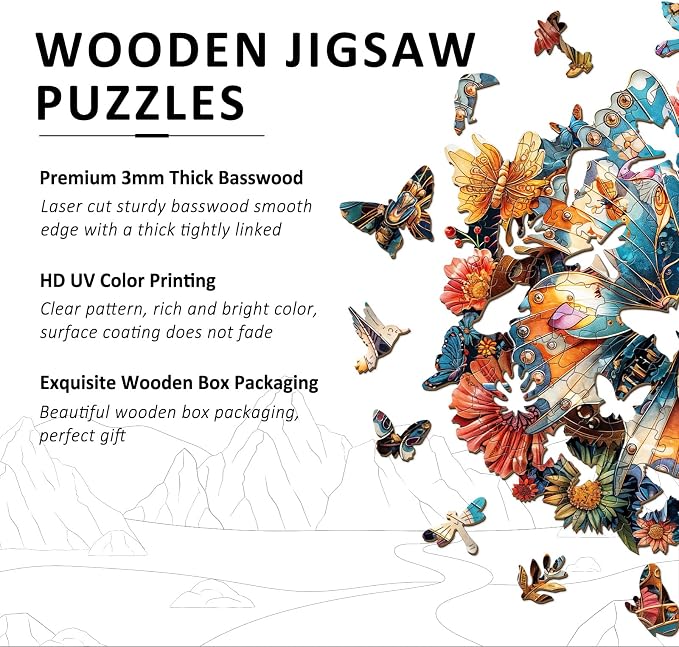 Wooden Puzzles for Adults - Image 7