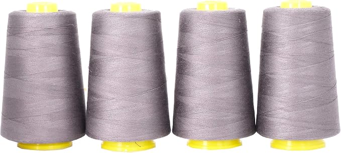 Mandala Crafts 4 Pack of Serger Threads Cones Spools by MandalaCrafts
