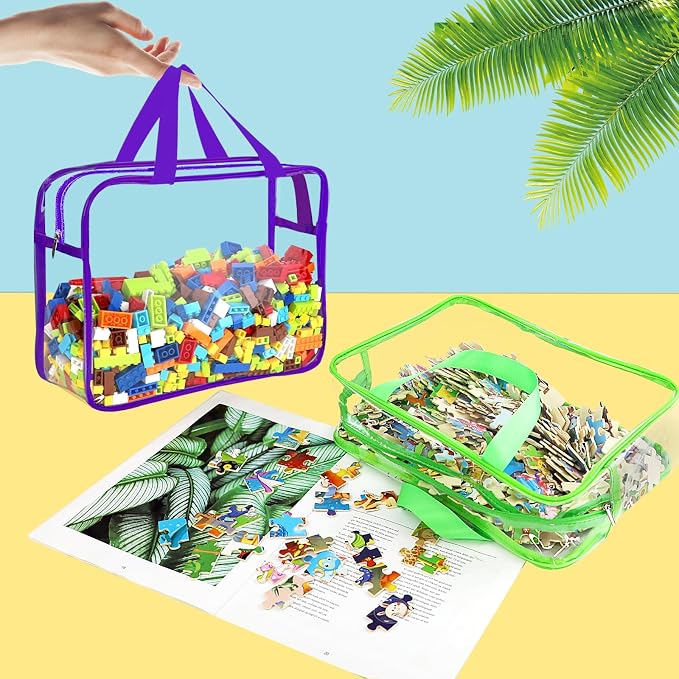 OPELETNNT 6 Color Large Toy Storage Bags - Image 4