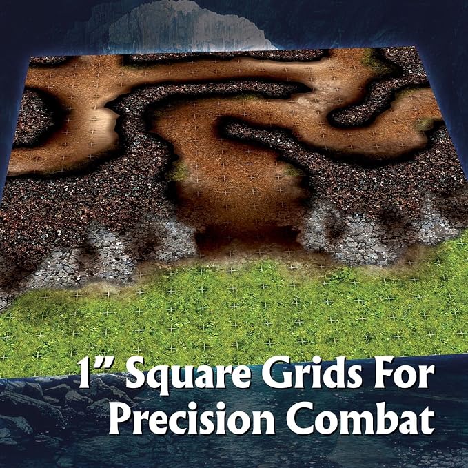 Arcknight The Winding Caverns Roleplaying Battlemaps; 16 Modular RPG Maps in 8 - Image 4