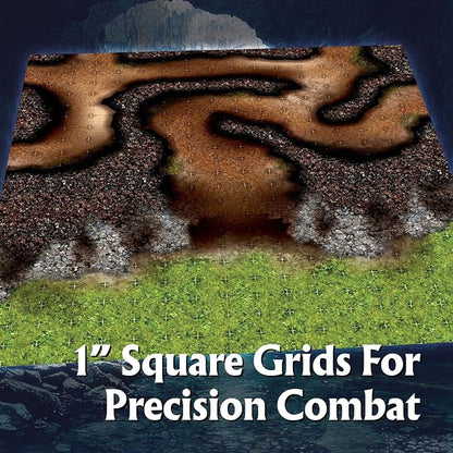 Arcknight The Winding Caverns Roleplaying Battlemaps; 16 Modular RPG Maps in 8 - Image 4