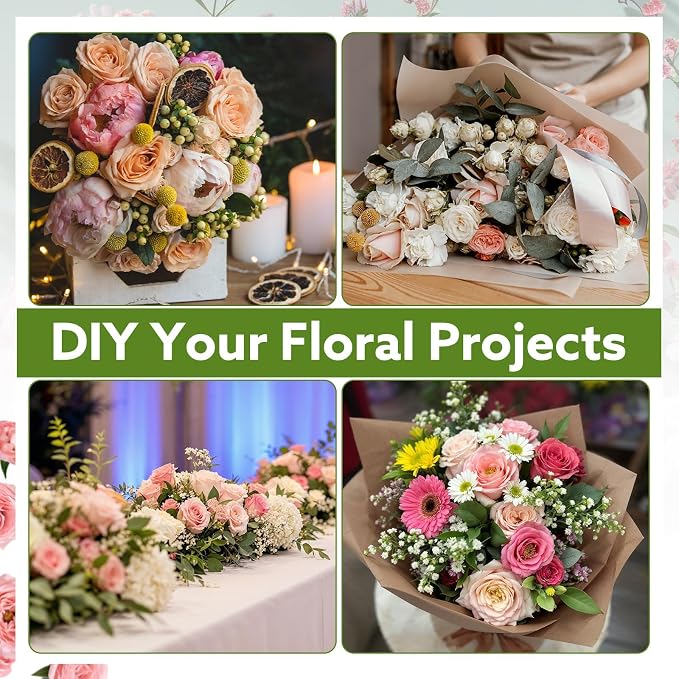 6Pcs Floral Foam Blocks for Fresh and Artificial Flower Arrangements, Flower - Image 7