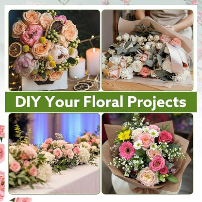 6Pcs Floral Foam Blocks for Fresh and Artificial Flower Arrangements, Flower - Image 7