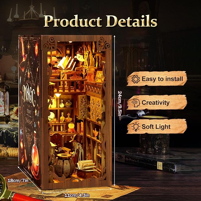 Book Nook Kit for Adult - Image 2