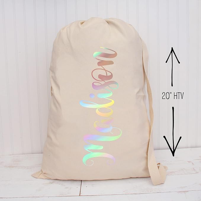 Threadart Metallic Foil Spectrum Heat Transfer Vinyl Film | Custom Cut Roll 20" - Image 3