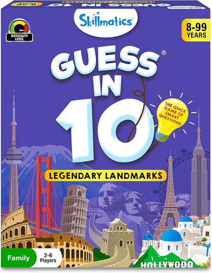 Skillmatics Guess in 10 Legendary Landmarks, Educational Travel Toys by Skillmatics