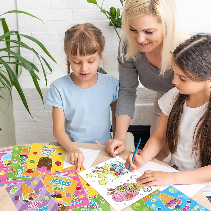 JAPBOR Ice Cream Coloring Books - Image 6